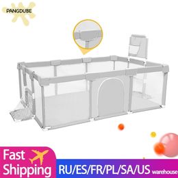 Baby Playpen for Children Playpen for Baby Playground Arena for Children Baby Ball Pool Park Kids Safety Fence Activity Play Pen 220517