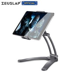 Rotating Portable Monitor Wall Desk Metal Stand Fit For Below 15.6inch monitor Tablet Mobile Phone Holders 220401