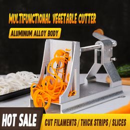 Aluminum Alloy Wire Planer/Vegetable Planers Vegetable Multifunctional Rotary Vegetables Cutter Radish Potato Kitchen