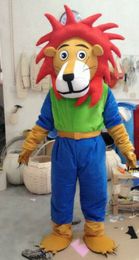 Animal Lion Mascot Costume Party Game Fancy Dress Outfit Advertising Adults Parade Halloween Christmas Character Unisex