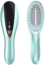 Electric Health & Beauty Laser Loss Hair Growth Comb Scalp Solution Applicator Handheld Massage RF EMS Infrared Treatment Anti-hair Elitzia