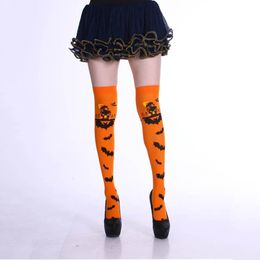 Festive & Partys Supplies Halloween Cosplay Spider Web Stockings Bloodstain Skeleton Socks Halloween Party Decoration Clothing Accessories ZL1240
