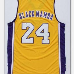 Chen37 Custom Men Youth women Vintage mamba out k b College basketball Jersey Size S-6XL or custom any name or number jersey