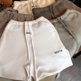 Męskie letnie dorywczo krótkie spodnie najnowsze moda męska hip-hopowe spodnie z nadrukiem w litery spodnie męskie damskie wielokolorowe modne szorty luźne spodnie dresowe do biegania rozmiar S-XXL