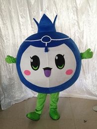 Mascot doll costume Blueberry Mascot Fruit Costume Suits Adults Size Fancy Party Dress Cartoon Appearl Halloween Birthday