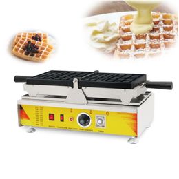 Food Processing Commercial Electric Waffle Maker Baker Machine For Dessert