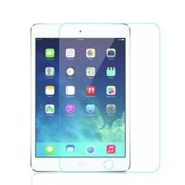 9H Hardness Transparent Tablet PC Screen Protectors For iPad 5 6 7 8 Pro 11 12.9 10.5 Air 4 10.2 Mini 5 Clear Thin Tough Tempered Glass 0.3mm Anti-Scratch with package