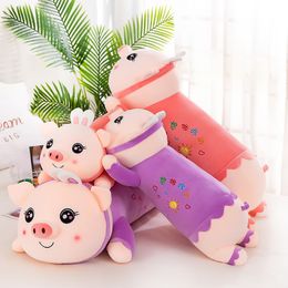 The new plush toy pillow creative cute pig doll birthday gift female pillow