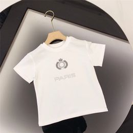 Luxury Designer Baby Boys Girls Tshirts Summer Kids Clothing Fashion Short Sleeve Children Clothes T-shirts Letter B Ptinted Top Tees NICE