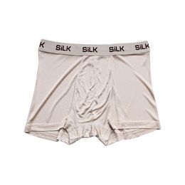 Underpants Luxury Mulberry Silk Men's Real Underwear Sports Boxer Briefs Comfortable Loose Breathable Shorts For Men PantiesUnderpants