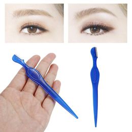 1PCS Eyebrow Trimmer Hair Remover Facial Razor Blades Shaver Sharp Portable Set Makeup Tool Kit Hair Removal Cutters