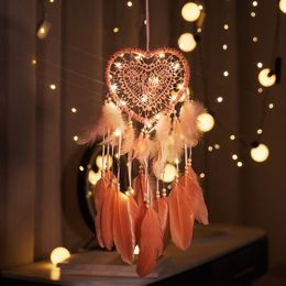 Creative Hollow Love Dream Catcher Lantern Ornament Nordic Wedding Dream-Catcher Christmas