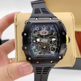 custom automatic watch Australia - watches wristwatch designer Luxury Mens Mechanical Watch Rm11-03 Custom Automatic Multifunctional Stainless Steel Mineral Glass Swiss Movement Wristwatches