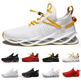 men running shoes black white fashion mens women trendy trainer sky-blue fire-red yellow breathable casual sports outdoor sneakers style #2001-4