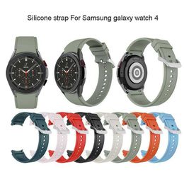 Watch Bands Riemen für Galaxy 4 20mm Classic 42mm/46mm Pure Color Silicon Watchbänder Uthai P102