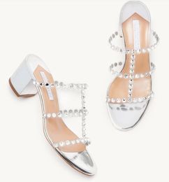 Luxury Summer Tequila Plexi Leather Women Gladiator Sandals Shoes Strappy Design Crystal Embellishments Bridal Wedding Party EUREO 35-42