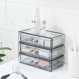 Storage Boxes & Bins Acrylic Organiser Cosmetic Box Drawer Make Up For Small Things Jewellery Containers Desktop Dresser BathroomStorage