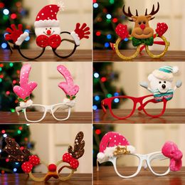 Christmas frames adult children dress up decorative props kindergarten activities party bar shopping mall Christmas gifts