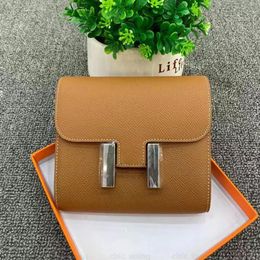 Designer High Quality Purse Leather Luxury Classic European and n Fashion Flower and letter pattern handbag lady zipper mouth with box size 12-7-1cm 314664