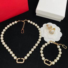 Bracelets, earrings, necklaces, women's short pearl chains, rhinestones, track necklaces, collarbone chains, Baroque pearl necklaces, women's Jewellery