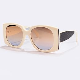 Acetate Oval Wrap Sunglasses Female 2022 Luxury Style Eyeglasses Gradient Outdoor Decorative Oculos De Sol