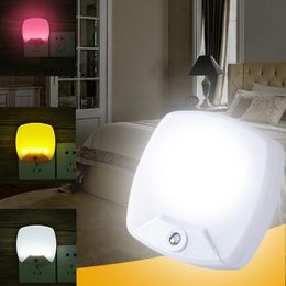 Night Lights Power Light Smart Led Sensor Control Baby Lamp Wall Luminaria For Bedroom Babyroom Home DecorNight