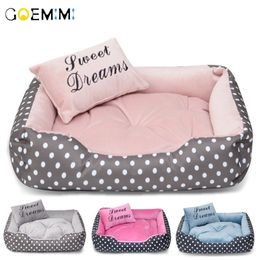 Dog Dot Bed Four Season Use Comfortable camas para perros dog beds for small dogs Top Quality pets accessories LJ201028