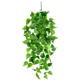 Artificial Fake Vine Hanging Green Ivy Garden Decorations 5 Branch Garland Plant Flower Home Decor G9428