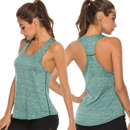 Women Yoga Vest Sports Shirt Sleeveless Gym Running Vest Fitness Jogging Yoga Tank Top Sportwear T200601