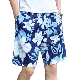 Big Size Men 5XL 6XL Men Shorts Loose Summer Casual Shorts Men Floral Printed Beach Holidays Bermuda Shorts 210412