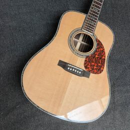 Custom Solid Spruce Top D Body Classic Acoustic Guitar
