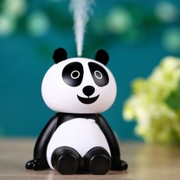 USB Air Humidifier Animal Panda Shape Purifier Home Office Essential Oil Diffuser Electric Mist Maker Y200416