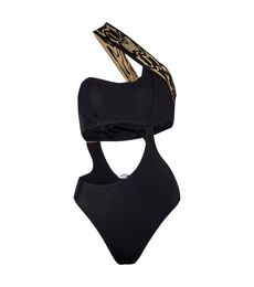 Designer Women's Swimwear Women's Summer Sexy Designer Diagonal Strap Swimsuit Bikini Black One-piece Swimming Suit Fashion Simple Pool Clothing 70721 CT0P