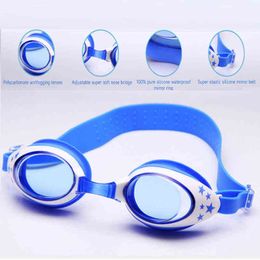 Children's Swimming Goggles High-definition Anti-fog Girls and Boys Cartoon Swimming Glasses Waterproof Swimming Glasses Y220428