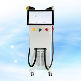 Professional 2 Handle Diode Laser Hair Removal Machine factory whole sales price clinic use