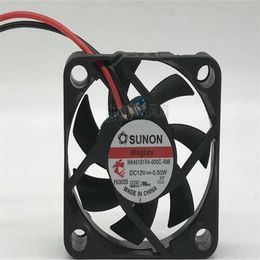 Wholesale fan : Original SUNON 4010 HA40101V4-000C-A99 DC12V 0.50W 4CM two-wire silent fan