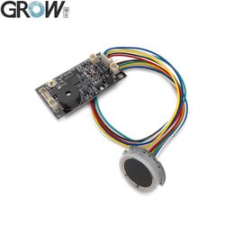 GROW KS200+R502-A 4*AA Battery or DC3.7V--6.5V Motor Output Circular Ring Indicator Light Fingerprint Access Control Board