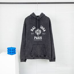 Men's Plus Size Hoodies & Sweatshirts Round neck embroidered and printed polar style summer wear with street pure cotton 422