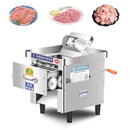 Multi-Function Meat Grinder Commercial Stainless Steel Electric Meat Cutter Machine 220V