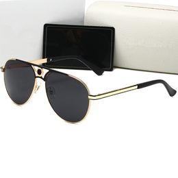 Pilot Sunglasses Designer For Man Woman Driving Sun Glasses Men Women Unisex Beach Uv400 Metal Eyewear
