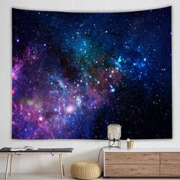 Tapestry Mysterious Universe Starry Sky Space Carpet Wall Hanging Small Size Ps