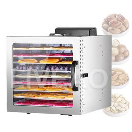 Snacks Dehydration Drying Machine Kitchen 10 Layers Food Fruit Dryer Vegetable Electric Air Drying Equipment