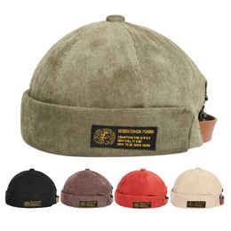 Fashion Men's hat beanie caps for Unisex kull cap docker landlord hat summer Short hat Hip-Hop
