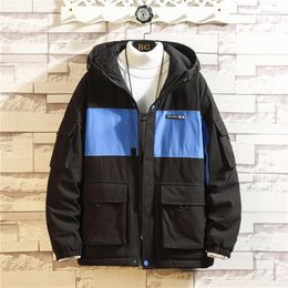 Style Winter Jacket Men And Coat Peffer Parkas Clothes For Cargo Hooded Thick Plus Size Loose M-5XL1 Kare22