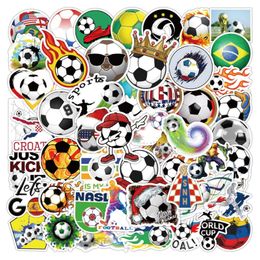 50Pcs/lot Cartoon Football Sports Lovers Sticker Refrigerator Motorcycle Skateboard Laptop Luggage Toy Sticker