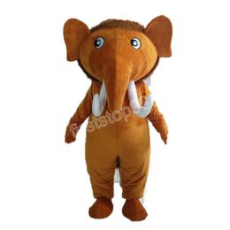 High-quality Elephant Mascot Costume Halloween Christmas Cartoon Character Outfits Suit Advertising Leaflets Clothings