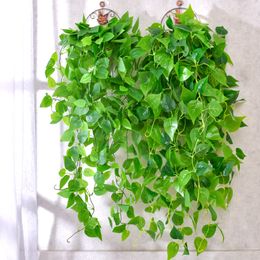 Artificial Fake Vine Hanging Green Ivy Garden Decorations 5 Branch Garland Plant Flower Home Decor