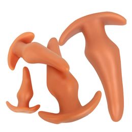 Wearable Super Huge Anal Plug Big Butt Large Prostate Massage Vaginal Dilator Anus Stimulation sexy Toys For Men Women Gay