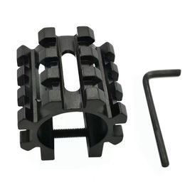 Tactical Accessories 25.4mm Ring Rail Picatinny Mounts For 12/5 Position Mount Tube Rail 500 Flashlights Lasers Clamp