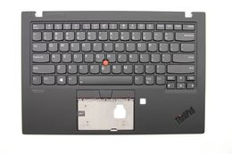 Keyboards New Wlan shell Palmrest Upper Case With US English Backlit Keyboard for Lenovo Thinkpad X1 Carbon 7th Gen Laptop 5M10V25500